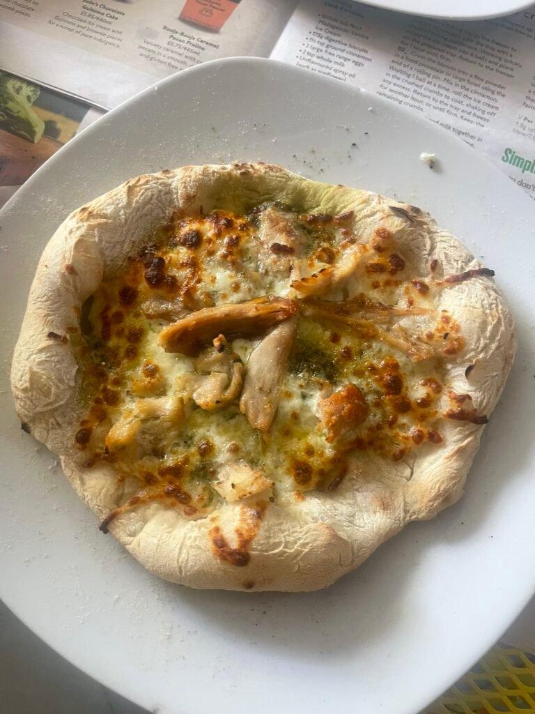 Pesto Chicken Pizza